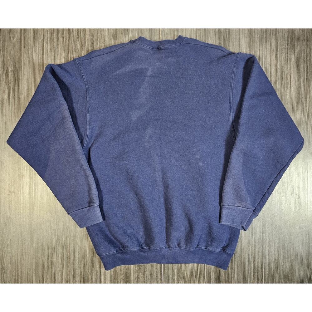 Vintage Lake Superior Zoo New Years Y2K Animal Print Sweatshirt Sz Medium - Picture 8 of 8